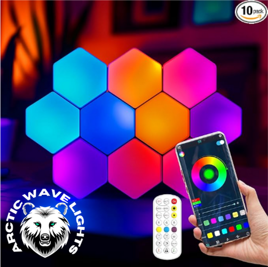 ArcticWave RGB Smart Hexagonal Wall Lamp